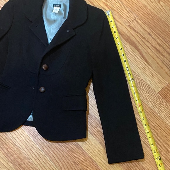 J. Crew Bella Black Blazer with Button Detail - Picture 11 of 13